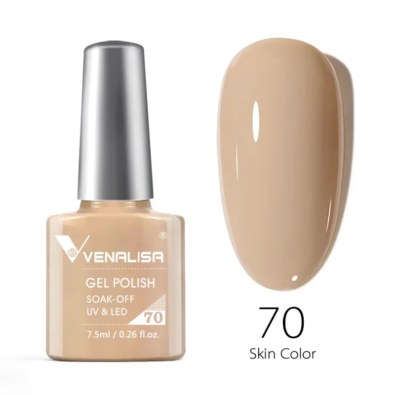 Venalisa 7.5ml HEMA FREE TPO FREE Full Coverage Soak Off UV LED Gel Polish Semi Permanent Nail Varnish Long Wear Gel Lacquer