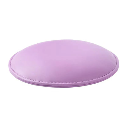 Round Microfiber Leather Elbow Rest Pad Professional Non-Slip Nail Technician Hand Rest Pillow for nail Salon Manicure Elbow Pad