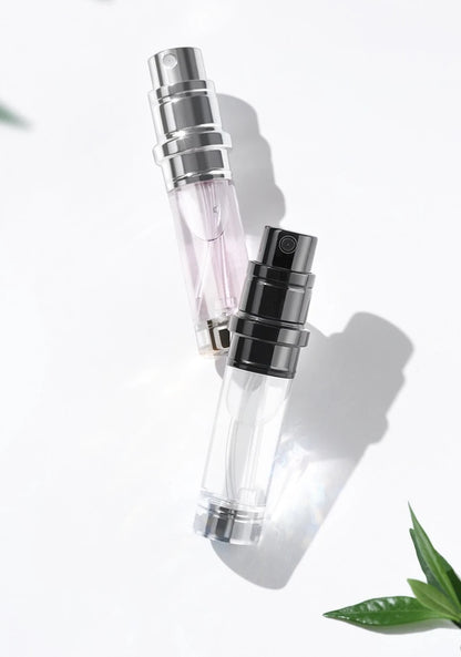 10ml 5ml Perfume Atomizer Portable Liquid Container For Cosmetics Traveling Mini Aluminum Spray Alcochol Empty Refillable Bottle