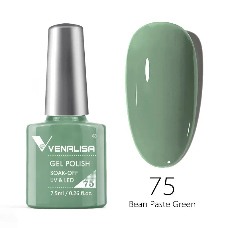 Venalisa 7.5ml HEMA FREE TPO FREE Full Coverage Soak Off UV LED Gel Polish Semi Permanent Nail Varnish Long Wear Gel Lacquer