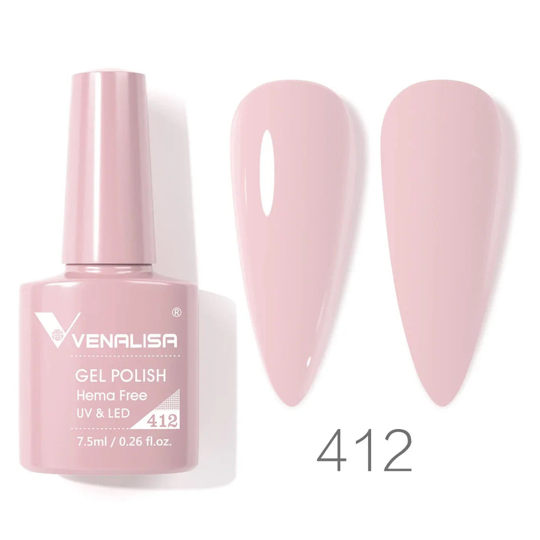 Venalisa 7.5ml HEMA FREE TPO FREE Full Coverage Soak Off UV LED Gel Polish Semi Permanent Nail Varnish Long Wear Gel Lacquer