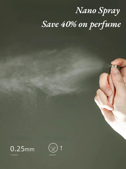 10ml 5ml Perfume Atomizer Portable Liquid Container For Cosmetics Traveling Mini Aluminum Spray Alcochol Empty Refillable Bottle