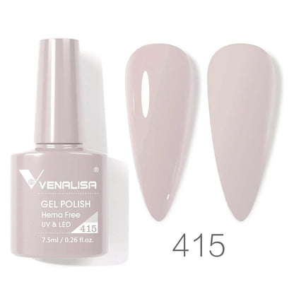 Venalisa 7.5ml HEMA FREE TPO FREE Full Coverage Soak Off UV LED Gel Polish Semi Permanent Nail Varnish Long Wear Gel Lacquer