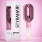 2 in 1 Spray Massage Comb Essential Oil Water Spray Bottle Anti Static Scalp Massager for Hair Detangling Daily Hair Care Salon