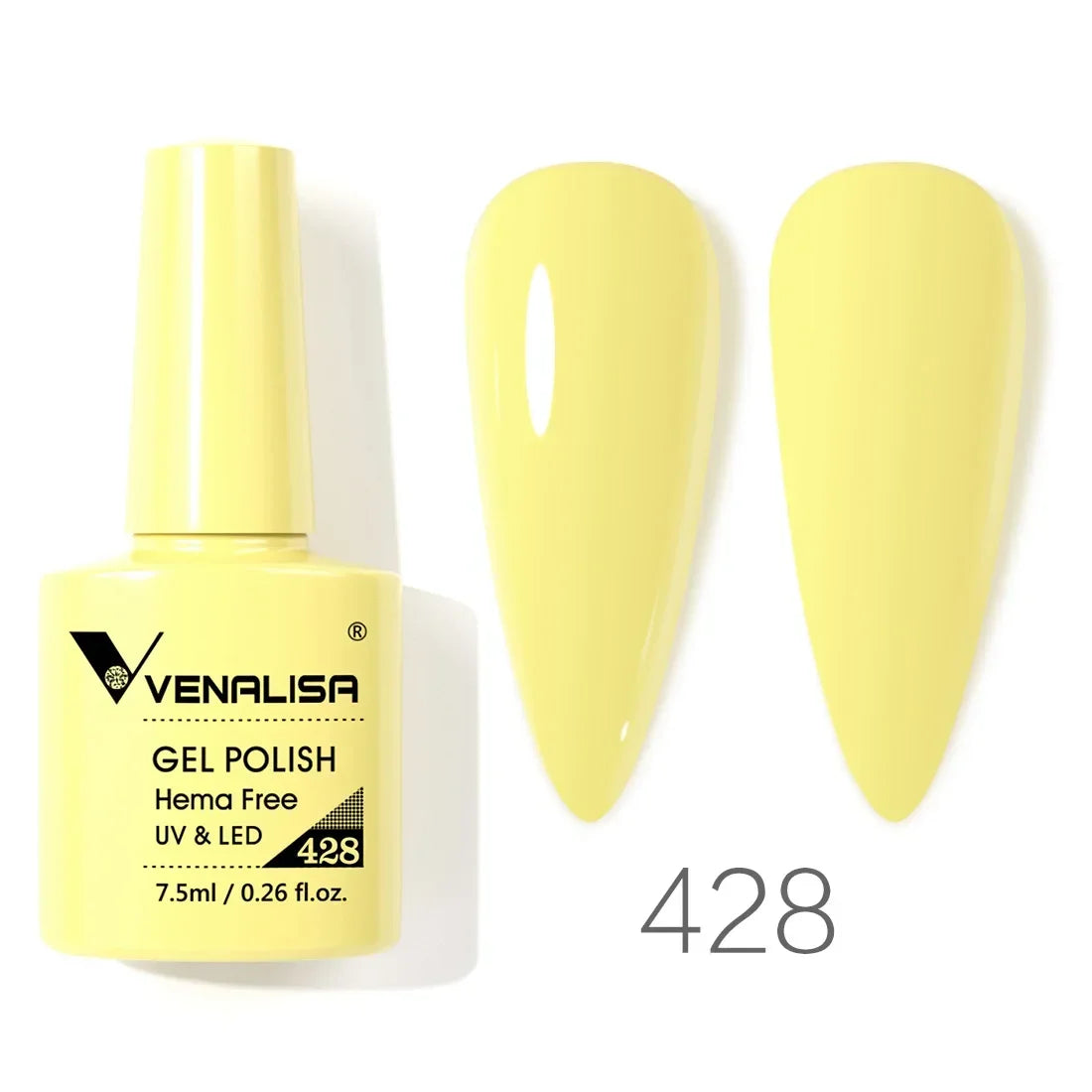 Venalisa 7.5ml HEMA FREE TPO FREE Full Coverage Soak Off UV LED Gel Polish Semi Permanent Nail Varnish Long Wear Gel Lacquer