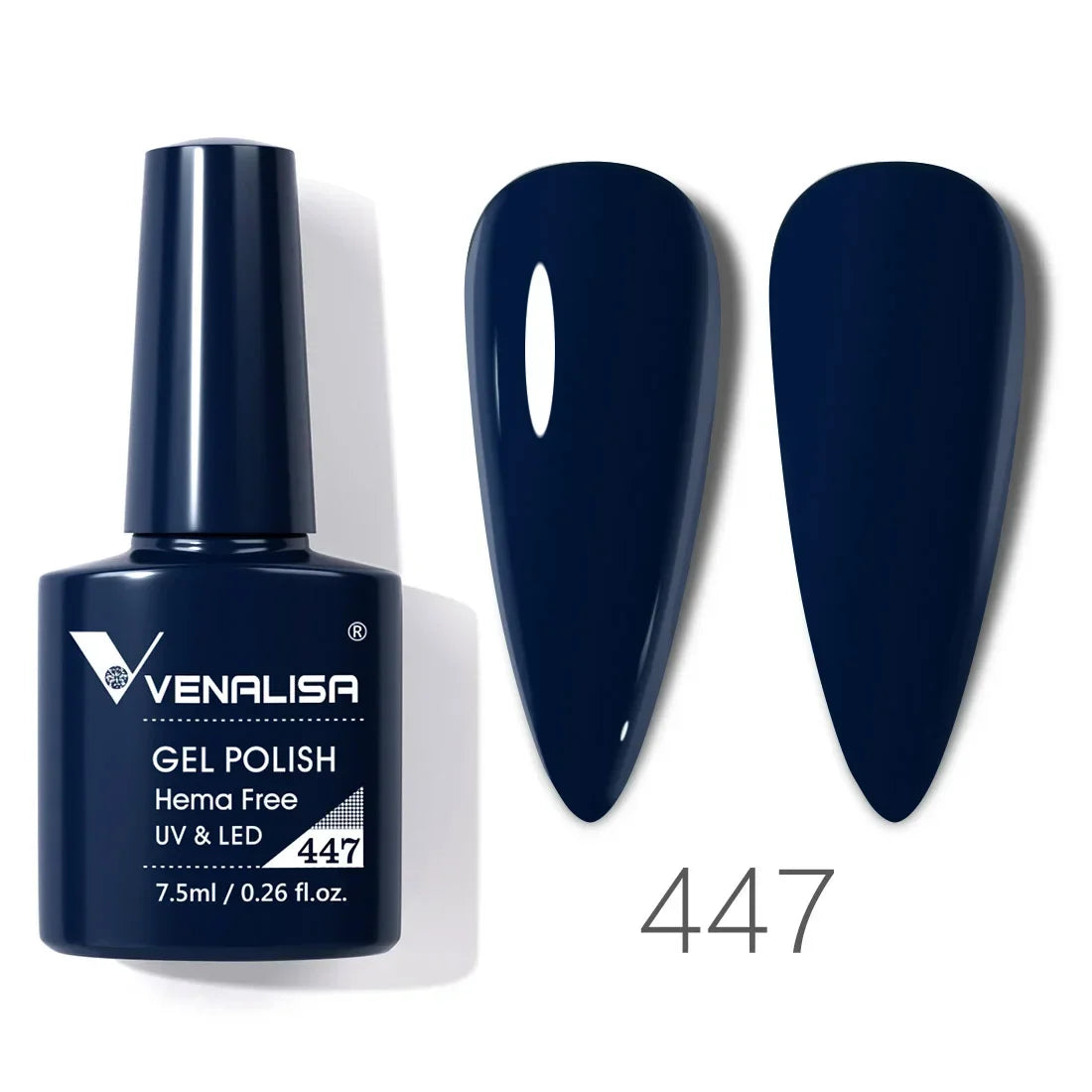 Venalisa 7.5ml HEMA FREE TPO FREE Full Coverage Soak Off UV LED Gel Polish Semi Permanent Nail Varnish Long Wear Gel Lacquer