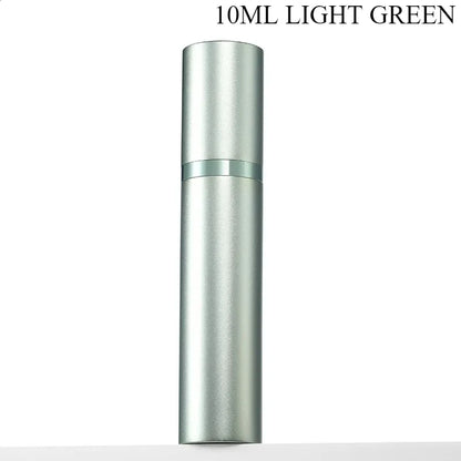 10ml 5ml Perfume Atomizer Portable Liquid Container For Cosmetics Traveling Mini Aluminum Spray Alcochol Empty Refillable Bottle