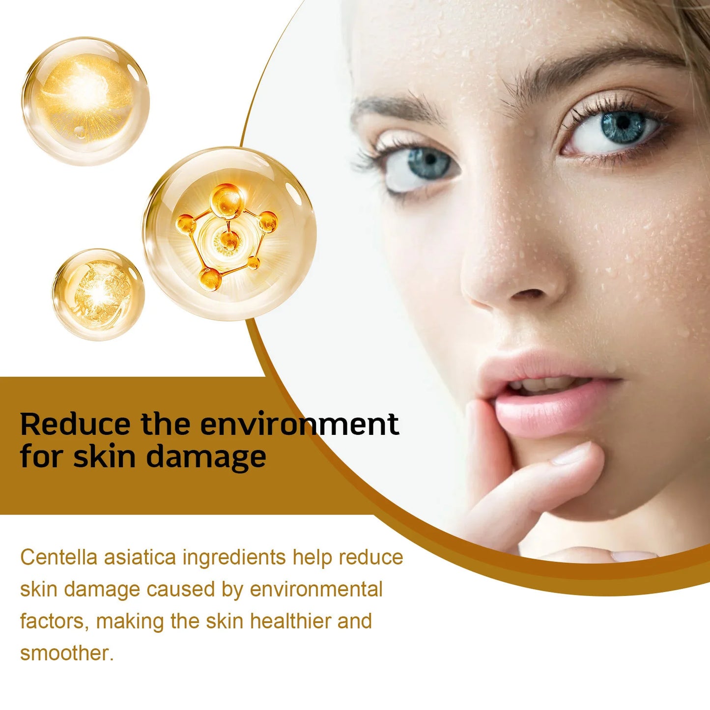 Korean Centella Asiatica Face Serum Shrink Pores Smoothing Rejuvenation Skin Brighten Whitening Cream Facial Moisturizing 30 ml