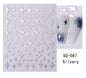 1pcs Golden 3D Metal Laser Starburst Nail Stickers Vibrant Y2K Nail Art Decorations for Manicure French Nail Art and DIY Nail