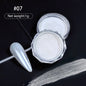 1 Jar Universal Laser Nail Glitter Holographic Powder Transparent Laser Magic Aurora Mirror Glitter UV Gel Pigment Dust