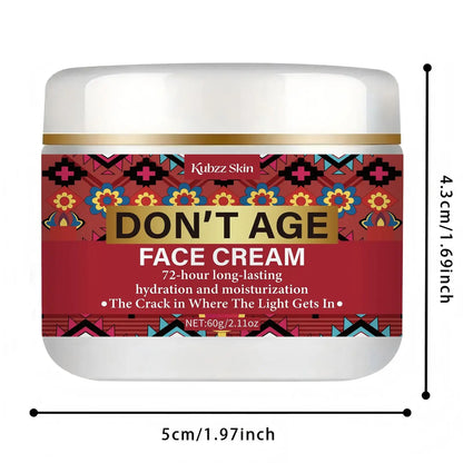 Don't Age Face Cream 60g – 72H Anti-Aging Moisturizer with Retinol, Niacinamide & Kojic Acid, Firms, Lifts & Tightens Skin