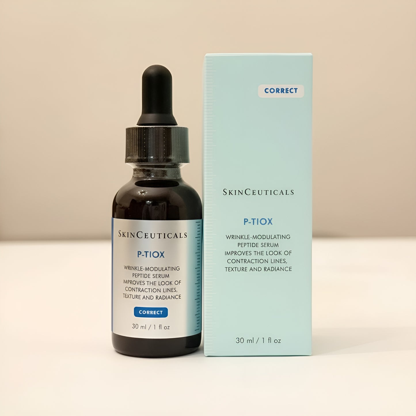 Skinceuticals p tiox P-Tiox Wrinkle Modulating Peptide Serum FullSize 1 Oz Seald