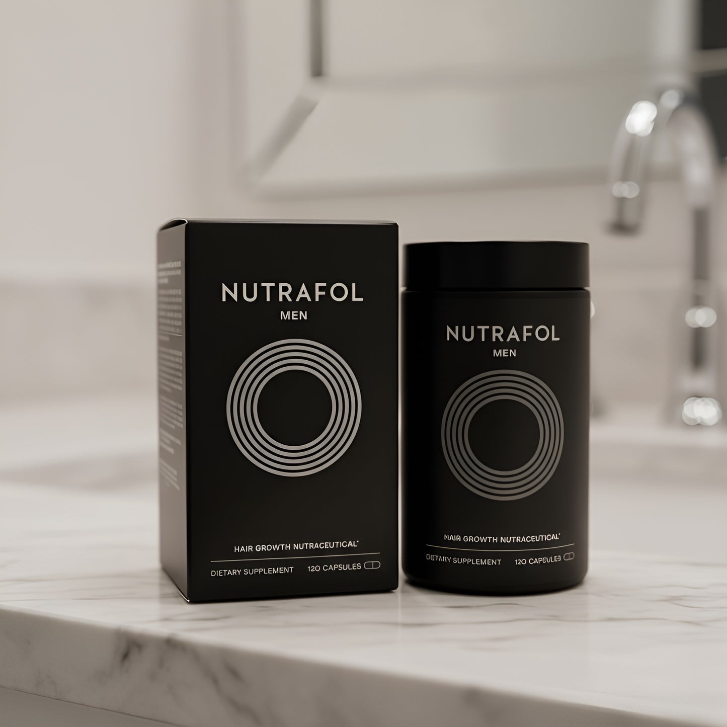 Nutrafol Men Hair Growth Nutraceuticals Dietary Supplement 120 Capsules