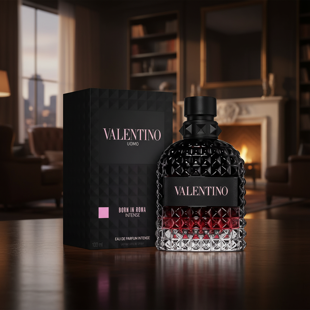 Valentino Uomo Born In Roma Intense Eau de Parfum Spray 3.4 oz / 100 ml for Men