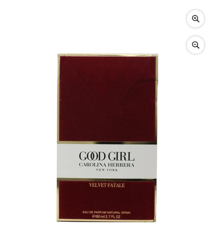 Carolina Herrera Good Girl Velvet Fatale Eau de Parfum Spray for Women 80ml (2.7 fl oz) – Limited Edition