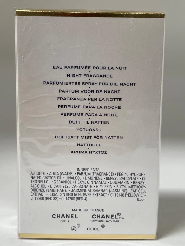 Chanel COCO MADEMOISELLE L'eau Privee Night Fragrance Spray 3.4fl oz 100ml NEW