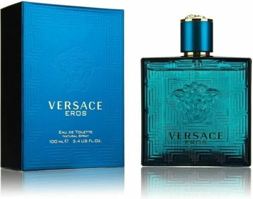 Versace Eros Eau de Toilette Spray for Men 100ml (3.4 fl oz)